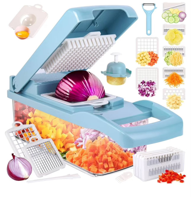 VEGETABLE CHOPPER 14IN1 KIT